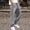 Grey, variant on European Casual Beach Pants for Men Loose Fit Comfortable Hop Foreign Trade Sports Trousers Men's Comfortable Lightweight Hiking Pants Kids Pull On Sweatpants