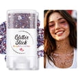 thumbnail image 4 of Patriotic Red White Blue Glitter Stick - 4th of July Body Glitter, Hair Glitter Gel, Football Game Glitter, Flag Makeup, Waterproof, Long-Lasting, Independence Day, Art Craft, 4 of 7