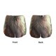 thumbnail image 3 of Balery Mystic Fox With Halo Pantalones cortos deportivos para mujer con forro y dos bolsillos, elásticos, para entrenamiento, gimnasio, yoga-XX-Large, 3 of 7
