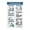 Framed, variant on First Aid CPR AED Instructions Poster Safety Education Chart for Workplace Office Training and Home Family Use Emergency Response Guide Rescue Procedures