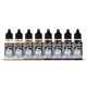 thumbnail image 2 of Set de pintura facial Vallejo Model Color con 8 botellas de 18 ml, 2 of 7