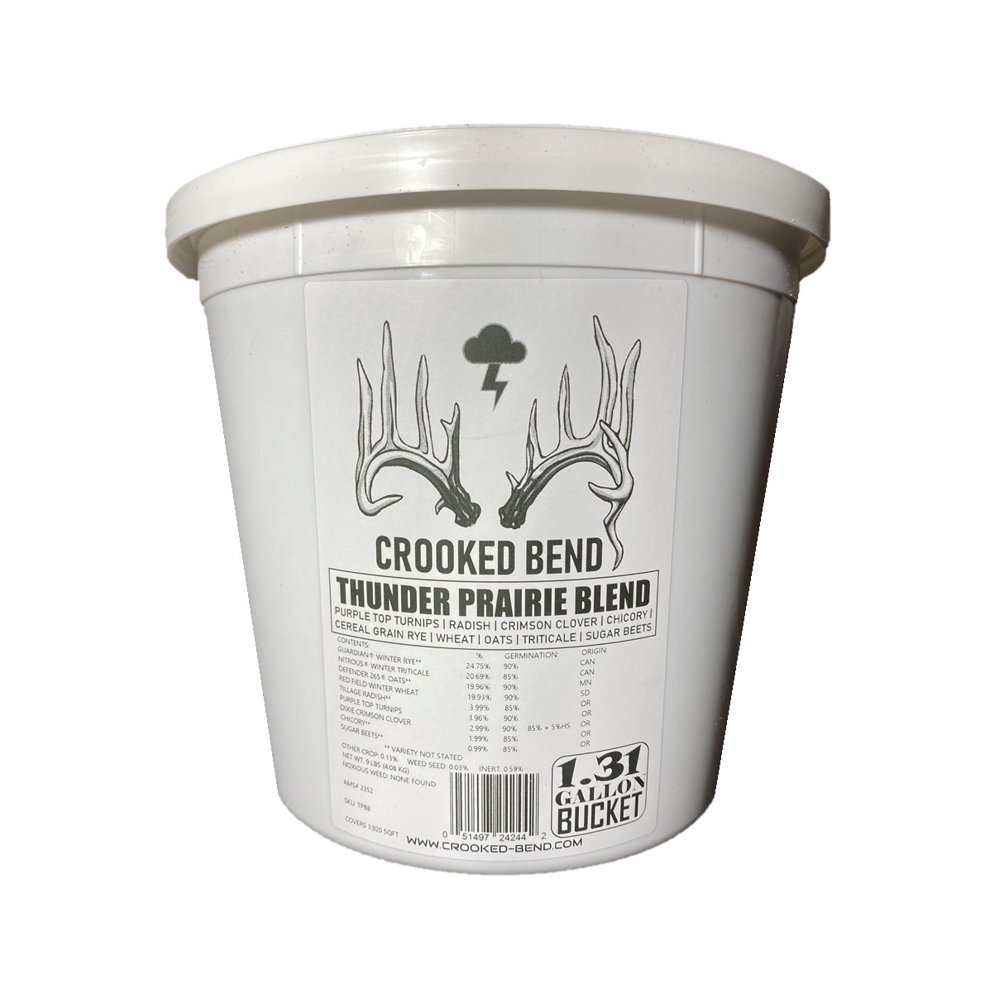 9lb Thunder Prairie Blend Turnips Radishes Chicory Cereal Grain Rye