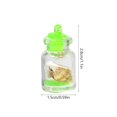 thumbnail image 3 of Colgante de botella de luz nocturna acrílica luminosa - Llavero de caracola luminosa para equipaje, bolsos y decoración del hogar, 3 of 6