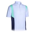 thumbnail image 1 of Monterey Club Men's Rotation Colorblock Golf Polo Shirt #1183, 1 of 2