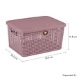 thumbnail image 3 of PLASTICOS LA ARDILLA KIT 1CESTO/2CAJAS RTTN CH ROSA, 3 of 4