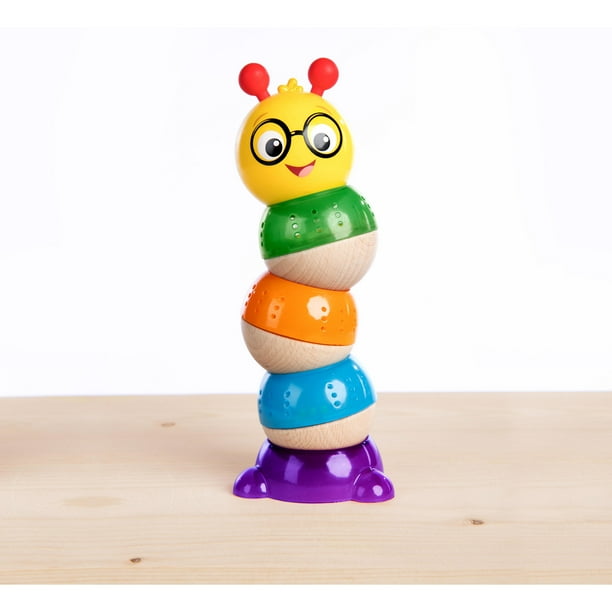 Baby Einstein Balancing Cal Stacking Wooden Toddler Toy, Ages 12 months +