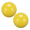 thumbnail image 1 of Reemplazo de partes de joystick rocker de Unique Bargains, parte superior redonda de bola para juegos de lucha arcade Amarillo 2Pcs, 1 of 3