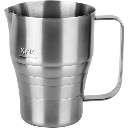 Stainless Steel Espresso Milk Frother - 900ml/30oz Steamer Cup - Large Milk Frothing Pitcher