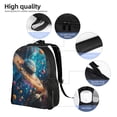 thumbnail image 5 of Haiem Colorful Planet Universe Backpack - Stylish and Durable 15-inch Laptop Backpack with Waterproof Oxford Fabric, 5 of 8