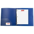 thumbnail image 5 of JAM Paper Portfolio with Elastic Closure, Blue, 13" x 11-1/4", 1 Per Pack, 5 of 5
