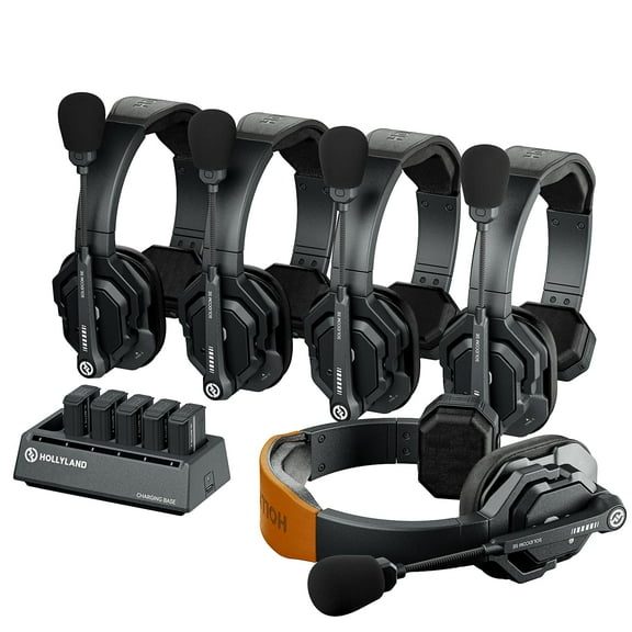 Sistema de auriculares con intercomunicación inalámbrica Hollyland Solidcom SE