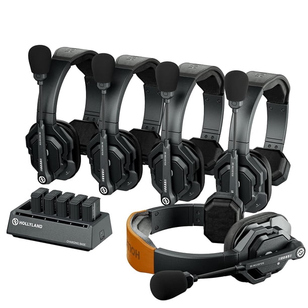 Sistema de auriculares con intercomunicación inalámbrica Hollyland Solidcom SE