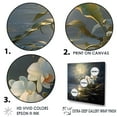 thumbnail image 3 of Designart "Orchids In Moonlit Waterscape I" Orchids Floater Framed Wall Art Living Room, 3 of 5