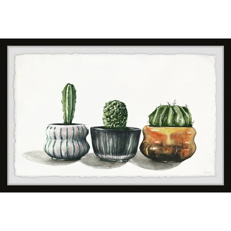 Parvez Taj Cactus on Point Framed Wall Art
