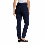 Gloria Vanderbilt Womens Amanda Classic Tapered Jeans, Portland Wash 18 Short