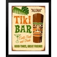 thumbnail image 2 of Art.com Vintage Design - Tiki Bar Art Print by Real Callahan, Black Frame Wall Art, 32" x 40", 2 of 5