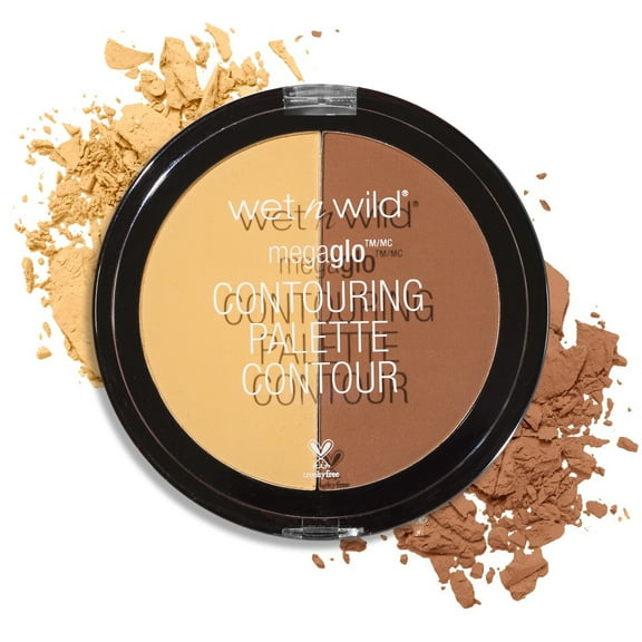 Wet n Wild MegaGlo Contouring Makeup Palette, Caramel Toffee, 0.44 oz