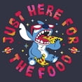 thumbnail image 2 of Womens Lilo & Stitch Just Here for the Food T Shirt, 2 of 4