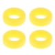thumbnail image 2 of 2- 2 pares de soportes de ganchos de oreja de silicona para gafas amarillo tal como se describe Yinane Consejos de ganchos para las orejas de anteojos, 2 of 8
