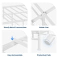 thumbnail image 4 of Yeshouse estructura de cama de plataforma metálica con cabecero y piecero, base resistente con listones metálicos, sin somier, fácil de montar, sin ruido y espacio de almacenamiento debajo de la cama, 4 of 8