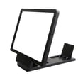 thumbnail image 1 of Phone Screen Magnifier Phone Magnifying Glass Screen Cellphone ABS Plastic Magnifier Holder  Black, 1 of 10