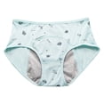 thumbnail image 2 of dgysar Teen Girls‘ Period Panties, Leak-Proof Absorbent Underwear for School, Sleep & Sports, Comfortable for First Timers Light Blue S, 2 of 3