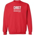 thumbnail image 4 of Christ Lives in Me Men’s Crewneck Sweatshirt, 4 of 10