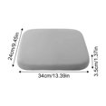 thumbnail image 4 of Ergonomic Memory Foam Seat Cushion, High Resilience Memory Foam Seats Provide Softness and Support for Office Chair, Breathable Cushion for Car Home Dining,13.4x9.4x1.4 Inch, 4 of 6