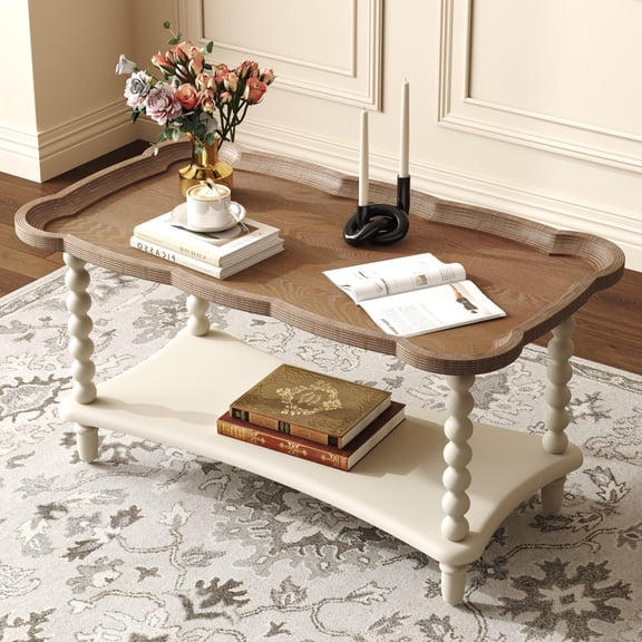 French Country Rectangle Coffee Table