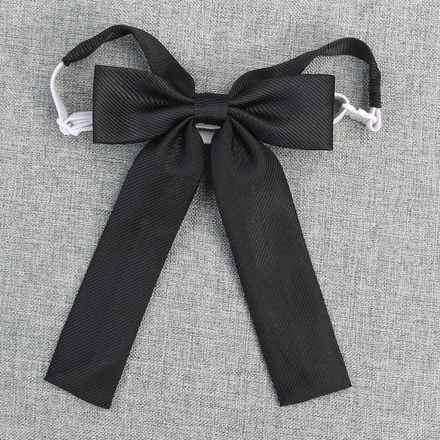 unbranded Corbatín Negro Para Pre- Con Ajustable Para Eventos Y Baile