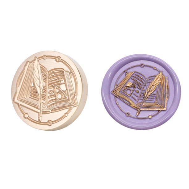 Cuadros Decorativos Cabeza de sello de cera de sello de pintura de fuego para decoración de tarjeta de invitación de boda (SG10) Wdftyju embutido en tela