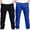 Blue, variant on 2 Pack Boys Athletic Pants Casual Elastic Waist Cargo Sweatpants with Pockets Joggers for Boys Size 4-13