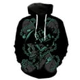 thumbnail image 1 of Sudadera con capucha y cremallera para hombre, estilo Harajuku, informal, de manga larga y gran tamaño, unisex, primavera, 2024, 1 of 6