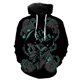 thumbnail image 1 of Sudadera con capucha y cremallera para hombre, estilo Harajuku, informal, de manga larga y gran tamaño, unisex, primavera, 2024, 1 of 6