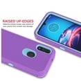 thumbnail image 4 of Moto E (2020) Cases, Sturdy Phone Case for Moto E7, Tekcoo Full-Body Shockproof Protection Heavy Duty Armor Hard Plastic & Shock Absorption Rubber Rugged Bumper 3-in-1 Case Cover, 4 of 7