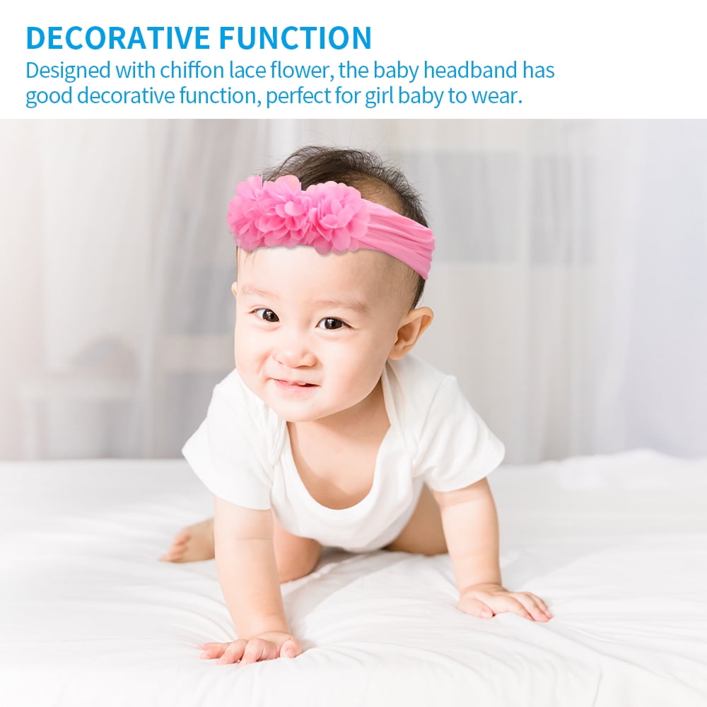 flower baby headband