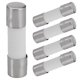 thumbnail image 1 of 5 piezas de fusibles cerámicos de acción lenta de 5 x 20 mm y 6,3 A, T6,3 A, 250 V, 1 of 2