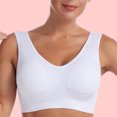 thumbnail image 1 of Conjunto de lencería Sujetador Mujer Belleza Espalda Ejercicio de una pieza Ropa diaria femenina (XXXL) Blanco Kuymtek Blanco T 3EG para Mujer, 1 of 5