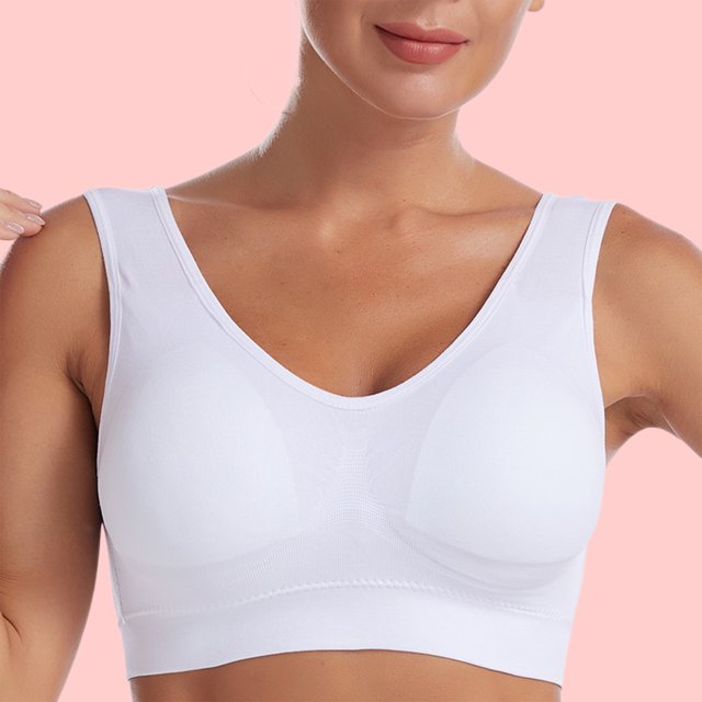 Conjunto de lencería Sujetador Mujer Belleza Espalda Ejercicio de una pieza Ropa diaria femenina (XXXL) Blanco Kuymtek Blanco T 3EG para Mujer