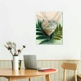thumbnail image 2 of Nawypu Abstract Pink Canvas Wall Art Abstract Botanical Prints Pink and Green Painting Nordic Abstract Leaves Canvas Poster Abstract Line Art Print Boho Plant Pictures for Home Wall Decor, 2 of 4