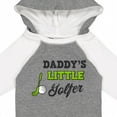 thumbnail image 4 of Inktastic Daddys Little Golfer with Golf Club and Ball Boys or Girls Long Sleeve Baby Bodysuit, 4 of 5