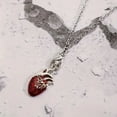 thumbnail image 5 of Gothic Vampires Bat Bloody Heart Pendant Necklace Fashion Jewelry Accessory for Halloween, 5 of 8