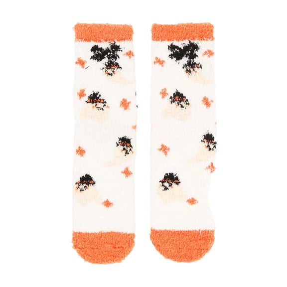Halloween Thermal Socks for And Cozy Winter Sleeping Socks Mid Crew Thermal Slipper Socks Soft Warm Bed Socks for Cold Weather Indoor Outdoor