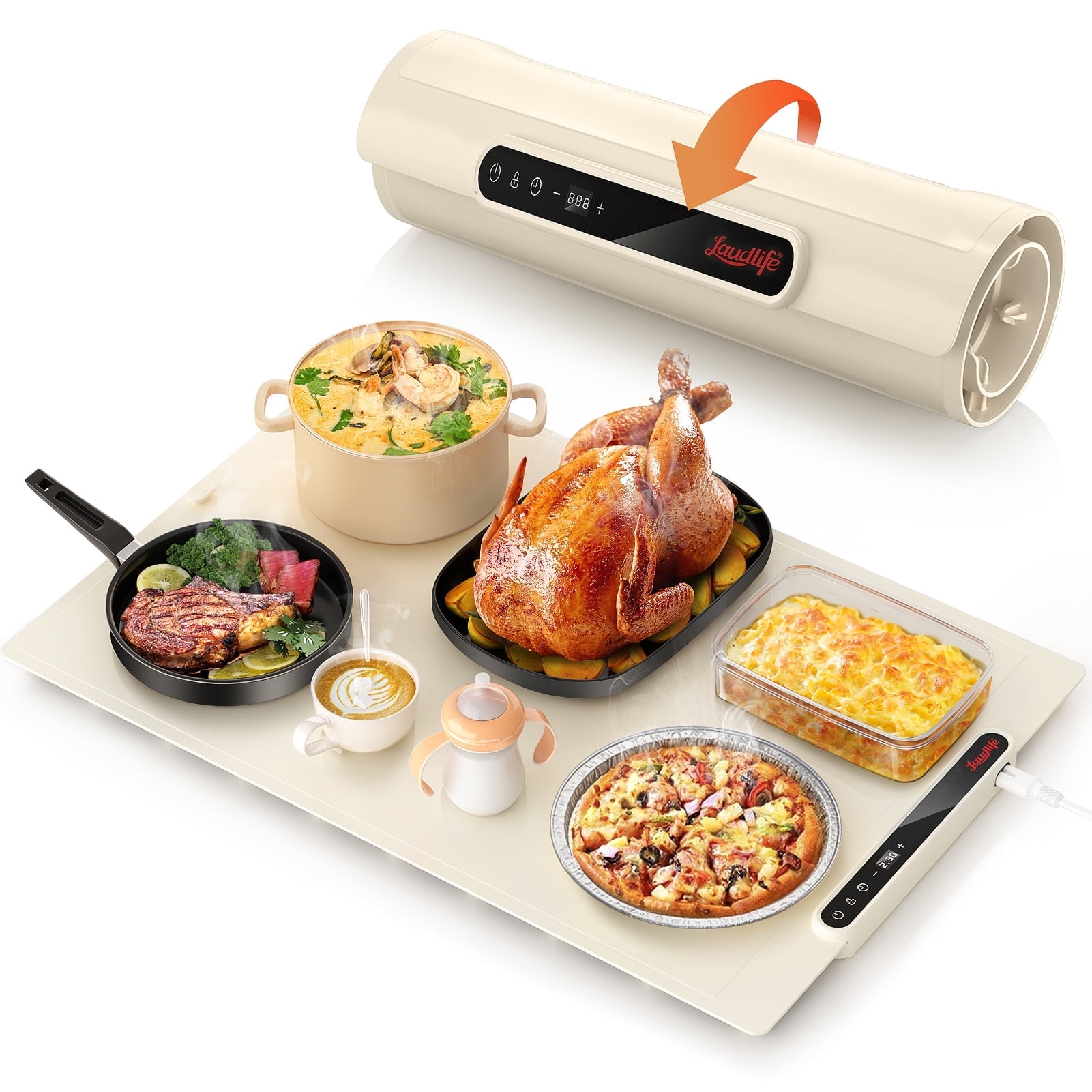 BW601 Electric Food Warming Tray for Large Parties, Catering