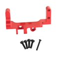 thumbnail image 3 of JWQFBC Front Axle Servo Mount Bracket Aluminum Alloy Servo Seat Spare Parts Mount Stand Red, 3 of 9