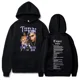 thumbnail image 4 of Tupac-Sudadera con capucha para hombre y mujer, suéter con estampado de rapero Y2k, ropa de calle informal, holgada, de lana, para otoño, 4 of 5