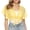 Yellow, variant on Women's Lightweight Chiffon Boleros Jackets Shrug Cardigan for Summer Outfits