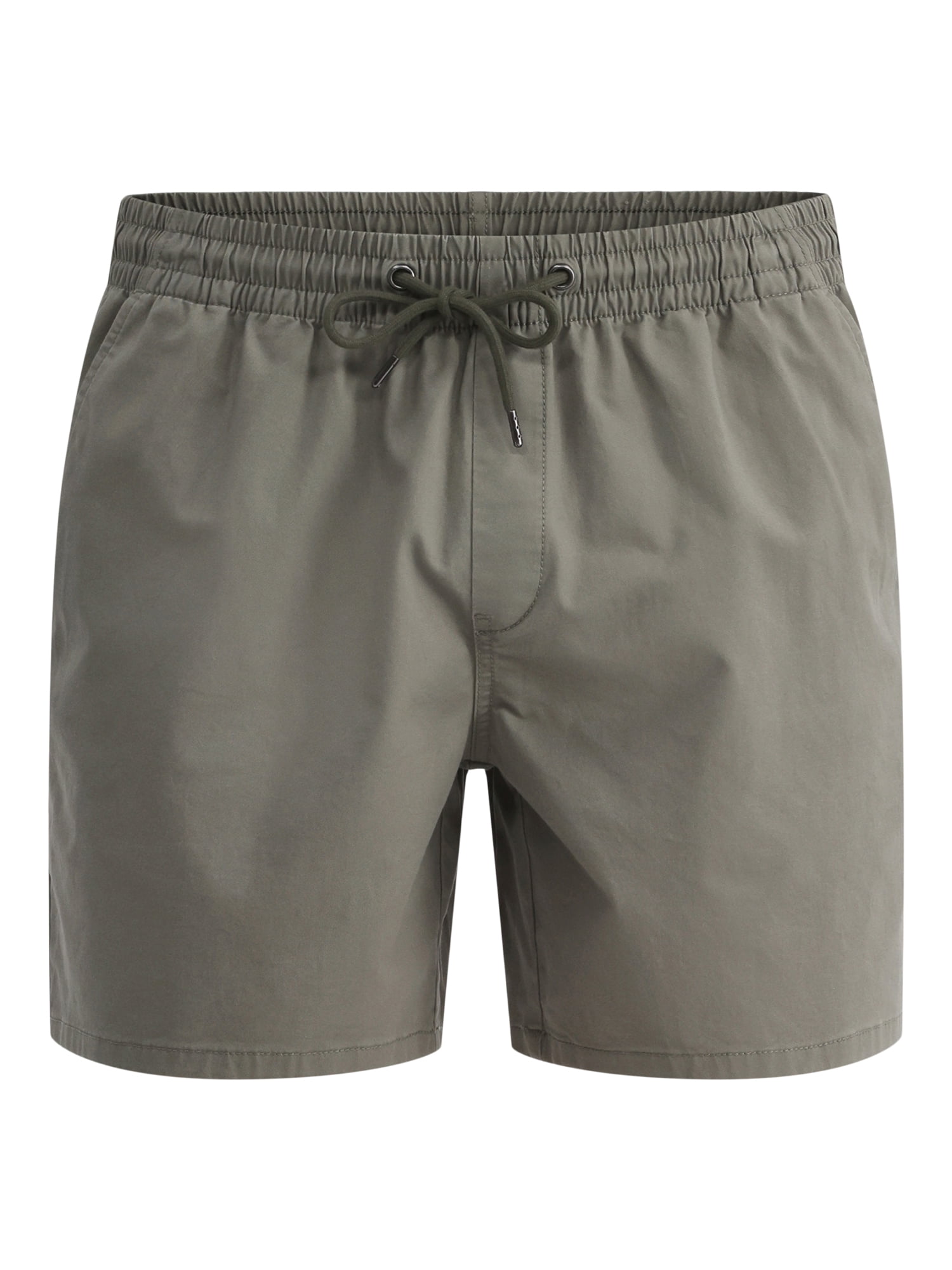 No Boundaries Men's & Big Men's Cotton Twill 6" Shorts, Sizes XS-5XL