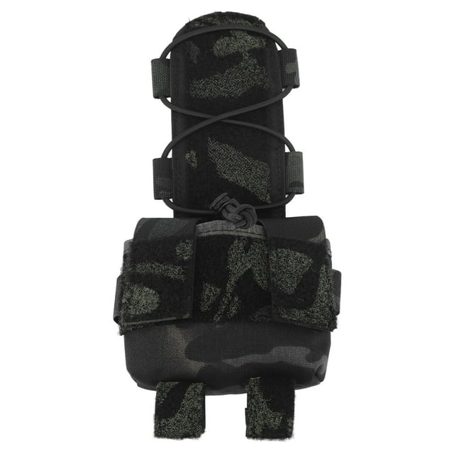 Bolsa de batería para casco MK2 Kaudura, bolsa de almacenamiento con velcro para ciclismo, senderismo, camping, etc.
