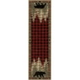 thumbnail image 1 of Mayberry Rug AD8790 2X8 2 ft. 3 in. x 7 ft. 7 in. American Destination Blowing Rock Area Rug, Red, 1 of 1